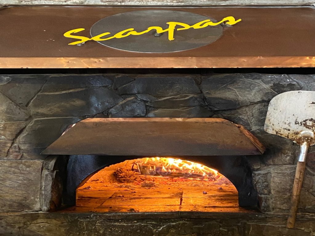 wood burning oven